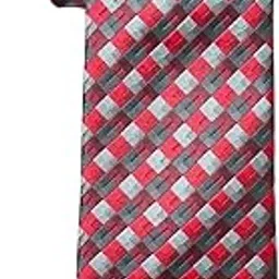 Checkered Bamboo Silk Necktie for Men-image-9