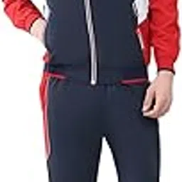 Men’s Regular Fit Round Neck Full Sleeve Solid Tracksuit | Warm Soft Material | Stylish Comfort Fit | Perfect Sports and Casual Winter Wear for Men (Pack Of 1)-image-6