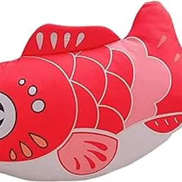 Merishopp Red Carp Pillow Stuffed Animal Toy Couch Pillow for Office Beach Chair Decor 15CM-image-72
