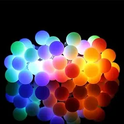 MIRADH Outdoor String Lights, 15 m 32 LED RGRB Ball Lights, Starry Fairy Lights, Diwali Lights for Decoration for Home,led Lights for Home Decoration, Diwali Lights (Multicolour)-image-71