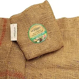Elysian Natural Jute Burlap Fabric Roll, 36" Width x 1m Length, Solid Pattern, Ideal for Decorations, Wedding Table Runners, Crafts, Rustic Party Decor, Plants & Tree Covering-picture-21