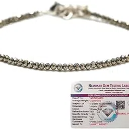 rangshalaa Raw Pyrite Anklet | Stone of Money, Protection & Power | Pyrite Anklet for Women | Best Gift Items | Spiritual Jewellery for Women (CV-19)-picture-25