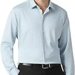 van heusen Men's Solid Slim Fit Shirt image 1