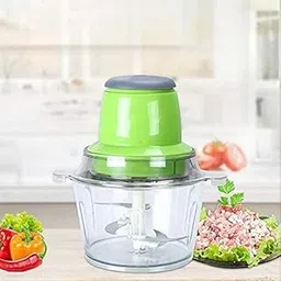 Kunya MEAT GRINDER MINCER MACHINE | BOWL | 2 Ltr. CAPASITY | 250 Watt | KITCHEN FOOD CHOPPER | MEAT | VEGETABLES | ONION | FRUIT & NUTS BLENDER | STAINLESS STEEL & ABS-picture-28