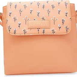 caprese Pensa Flap Sling Small Coral image 1