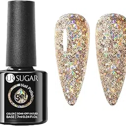 UV Gel Nail Polish from BELLE GAGA 7ml Color Gel Polish Soak Off UV LED Nail Lamp Gel Polish Nail Art Manicure Salon DIY Home (H076, 7ml 0.24Fl.Oz)-picture-11