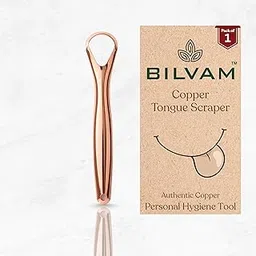 BILVAM Copper Tongue Cleaner – Pure Copper Tongue Scraper for Kids & Adults | Gentle, Safe & Easy-to-Use Tongue Cleaner for Fresh Breath and Better Oral Hygiene | Ayurvedic Bad Breath Remover-picture-47