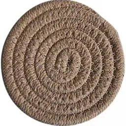 3xFarmhouse Table Mat Non Slip Rustic Braided Place Mat for Party Kitchen Home 11cm-picture-17