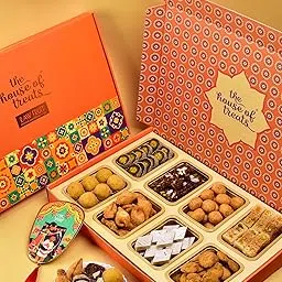 Diwali Sweets Diwali Hampers Diwali Gifts Diwali Gifts For Family And Friends Sweets For Diwali Pack Of 8 Sweets Besan Laddo Anjeer Chakkar Sweets Diwali Sweets Hamper-picture-17