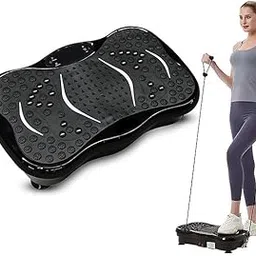 ACUWORLD Vibration Plate Massager,Home&Gym Workout Machine for Muscle Toning,Calorie Burning,Massaging,Weight Loss,Pain Relief&Comes with 5 Program Mode with Remote,2 Exercise Band-picture-38