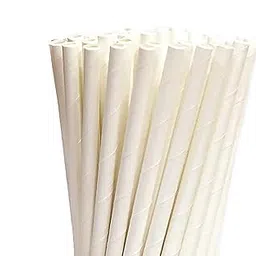 ASTRELLA Straight Drinking Straw (White, Pack of 150)-image-2
