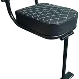 Universal Scooter Front Child Seat, Foldable Attachment, Black Cushioned Design for Activa, Jupiter, Access 125, Dio, Maestro, Burgman, Hero Duet & Other Scooties-image-38