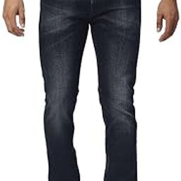 pepe jeans Men's Mid Rise Slim Jeans-picture-5