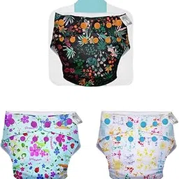 SuperBottoms Combo Pack of 3 Freesize UNO with Easy Snap - Reusable waterproof Adjustable cloth diaper for babies from 5-17kgs (Only Shell)-picture-16