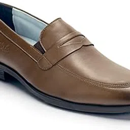 ethik Bellmont Saddle Slip-On Formal Shoes for Men – Vegan Leather, Semi-Gloss Finish, Easy Wear Design-picture-21