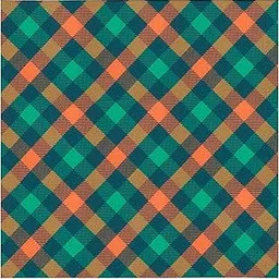 jacob alexander Men's Diagonal Checkered Plaid Pocket Square - Green Orange, Checkered Plaid - Green Orange, One Size-picture-24