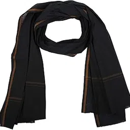 Vandana International Trader Pure 100% Cotton Saffron Gamcha Scarf For Male - 300 GSM Gomasa (Soft Towel Size - Full Size) Bhagwa Gamcha-picture-47
