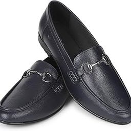 yoho Bliss Comfortable Slip On Formal Buckle Loafer for Women | Stylish Fashion Moccasins Range | Cushioned Footbed Finish | Flexible and Office Wear Shoe-picture-3