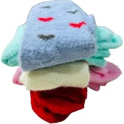 MSenterprises Women's Cotton BrAnkle Length Socks | Multicolor Comfortable, Anti Microbial Solid Color With Thumb Socks For Women And Girls Combo of 5_Free Size-picture-15