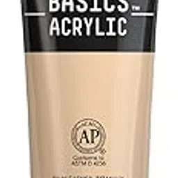 Liquitex BASICS Acrylic Paint, 4-oz tube, Unbleached Titanium-picture-34