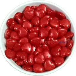 Artificial Heart Shape Beads for DIY Crafts Jewellery Embroidery Making for Art and Crafts Making 14 MM - RED (50 PCS)-image-6