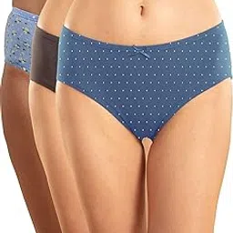 nykd Women's Cotton Blend Modern Regular All Over Print Hipster Panties-picture-20