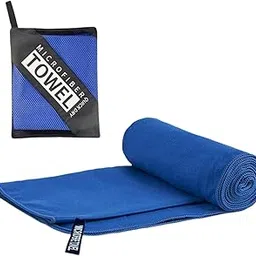 JAZZY PEARLS® Quick Drying Towel Fast Drying Travel Towel for Outdoor Workout Royal Blue-Sporting Goods-Fitness Running & Yoga-Fitness Equipment & Gear-Gym Towels-1 Towel1 Square Mesh Bag-image-52