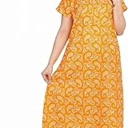 Women Cotton Floor Length Nighty-picture-34