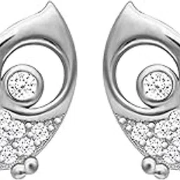giva 925 Silver Anushka Sharma Sparkling Owl Earrings | Gifts for Girlfriend, Gifts for Women and Girls | With Certificate of Authenticity and 925 Stamp | 6 Month Warranty* image 1