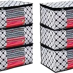SHAPING FABRIC Garment Cover Non-Woven 90 GSM with Transparent Window & Double Metal Zipper – Pack of 6 | Dustproof Clothes Storage Bag for Sarees, Suits, Jackets, Shirts SBXLRL152493517524148523971-picture-15