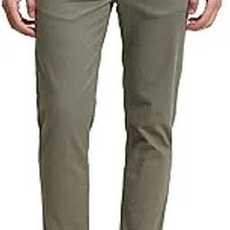 highlander Men's Tapered Fit | Olive Green Chinos | Ankle-Length | Sleek & Versatile | All-Day Comfort | Trouser for Men | Men Trousers | Chino Pant-picture-55
