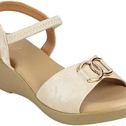 tresmode RERUN Women's Dress Wedge Sandals-picture-16