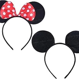 ArtSpark Cartoon Ear Hairbands For Baby Girls – (Pack of 2) Hair Band Costume Parties, Cosplay, Theme, Birthday Party Accessory Hairband, Headband for Kids-picture-29