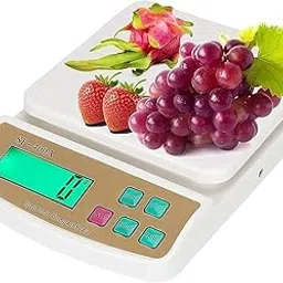 10 Kg Capacity Digital Kitchen Scale with LCD Display, Multi-Unit Measurement, Made in India, USB Charging (Black)-picture-13