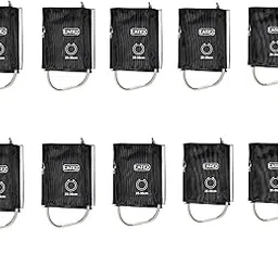 ALEXERA Healthcare 10 Pieces NIBP Adult Cuff Versatile and Reliable Reusable cuff - Single Tube Size 25-35 cm, Compatible with Multipara Monitors (Set of 10)-picture-34
