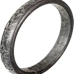 Wiffo Black Horse Shoe Ring for Shani Kaale Ghode ki Naal ka Challa Adjustable Black Horse Ring for Child Only Metal Ring-picture-37