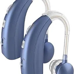 Fastwell 2 unit For Both Ear Rechargeable Hearing Aids with Noise Cancelling, Nano Hearing Amplifier Assist Miracle Ear for Adults,Digital Hearing Amplifiers for Hearing Loss (Pair (Blue)-picture-15