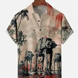 Lycra Fabric Digital Printed Half Sleeve Shirt Multicolour-picture-70