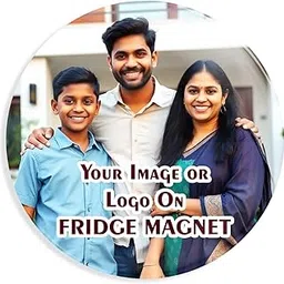 JIGARI Photo Refrigerator Magnet | Personalized Picture Magnet for Fridge, Kitchen & Office | Great Gift for Birthday, Anniversary, Valentine, or Home Decor (1, 58 mm - Round)-picture-28