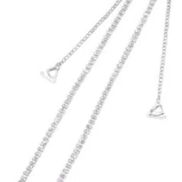 ujeavette 2x2x Bra Shoulder Strap Tank Tops Women Girls Halter Tops Rhinestone Bra Strap Silver Hook 2.2cm-picture-34