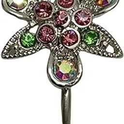14 Gauge Belly Stud Starling Ring Navel Piercing Amazing Style Surgical Silver Body Pearcing-image-34