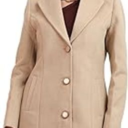 chkokko Women's Wool Blend Winter Coat | Regular Fit Single‑Breasted Overcoat with Button Closure | Warm & Stylish for Casual Wear-picture-23