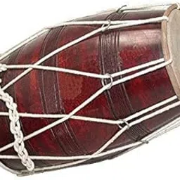 Sai Musical Rosewood Wood Dholak.-picture-36