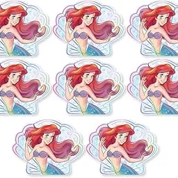 Unique Industries 310002 The Little Mermaid Invitations - 8 Count-picture-10