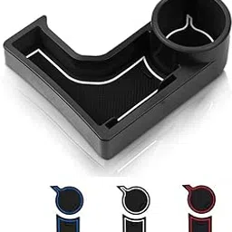 STHIRA® Center Console Organizer 2.76'' Cup Holder with Anti-Slip Pads for Suzuki Jimny 2019 2020 2021 2022 2023 2024 2025 JB64W JB74W AT Models Durable Gap Filler Non-Slip Car Cup Holder Mat-picture-23