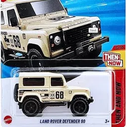 HW Original 1:64 Scale Land Rover Defender 90 Die-Cast Car Miniature Collectible Toy Vehicle 210/250 (Brown)-picture-10