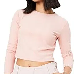 max Women's Cotton Solid Regular Fit Top-picture-32