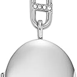 fossil Women's Plated Stainless Steel Engravable Personalized Gift Pendant Chain Necklace for Women-picture-47