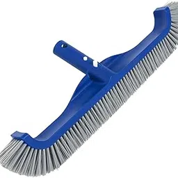 POOLAZA Pool Brush, Upgraded Pool Brushes for Cleaning Pool Walls with Curved Ends, 17.5" Pool Brush Head for Inground Pools, Above-Ground &Vinyl Pool, Enhanced Pool Scrub Brush Fit Standard Pool Pole-picture-62