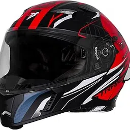 Steelbird SBA-20 Strange ISI Certified Flip-Up Helmet for Men and Women image 1
